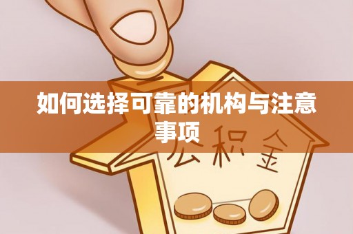 巴林左旗如何选择可靠的机构与注意事项