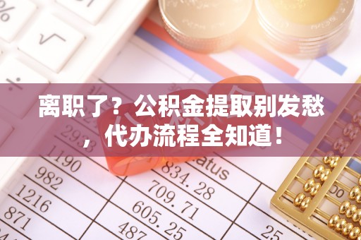 巴林左旗离职了？公积金提取别发愁，代办流程全知道！